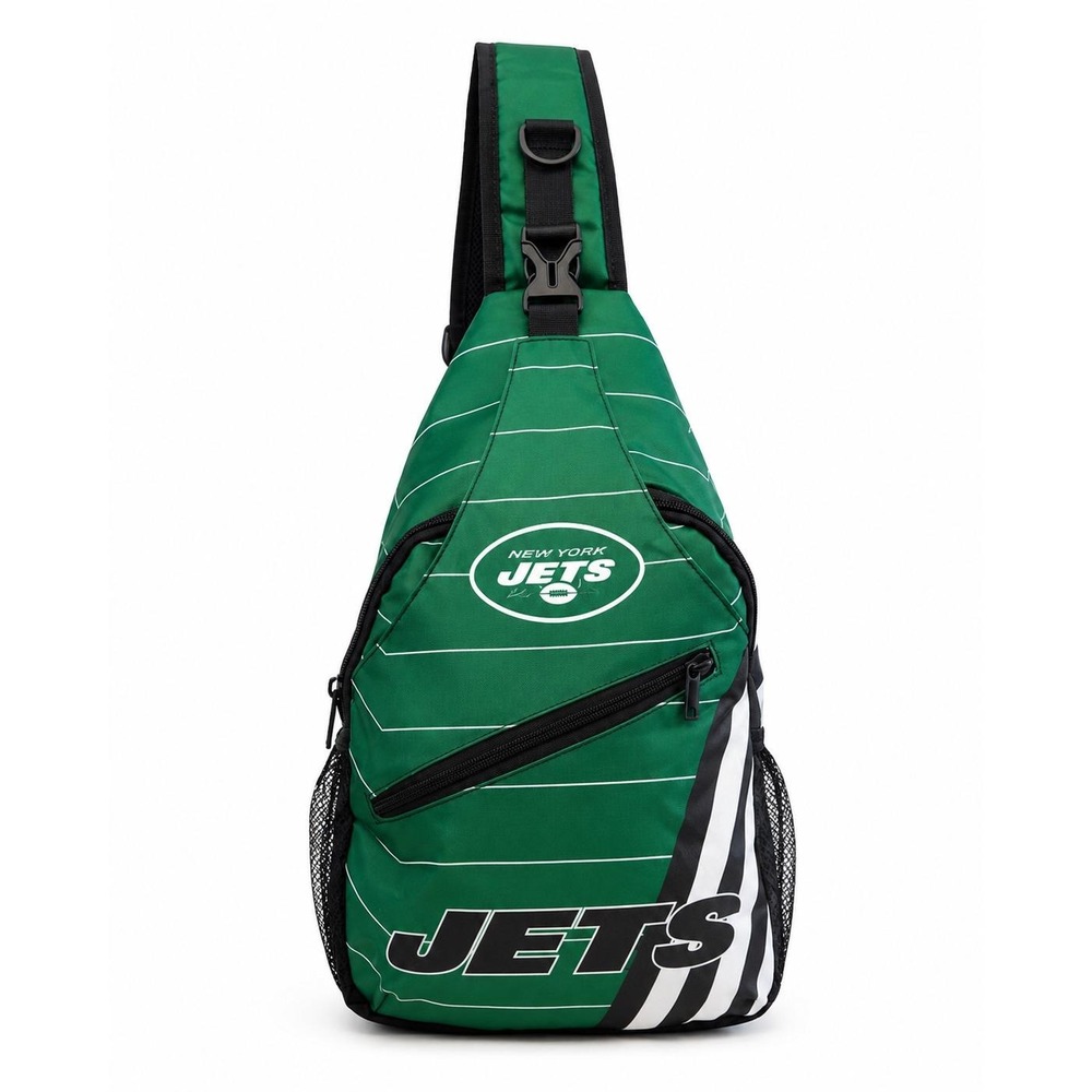 New York Jets Sling Bag | Green NFL Crossbody Chest Bag | Game Day Gift